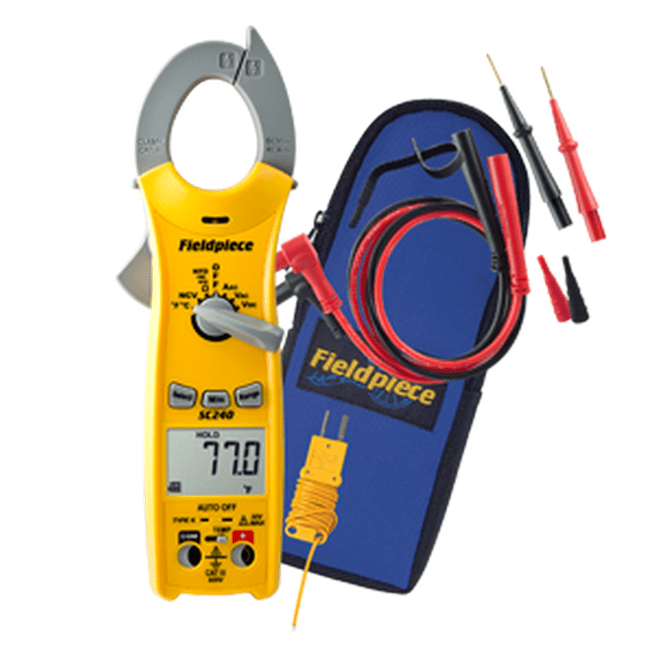 Fieldpiece SC240 Compact Clamp Multimeter With Temperature