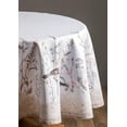 thumbnail image 2 of Maison d' Hermine Meadow Florals 100% Cotton Tablecloth for Kitchen Dining | Tabletop | Decoration | Parties | Weddings | Spring/Summer (Round, 63 Inch)., 2 of 5