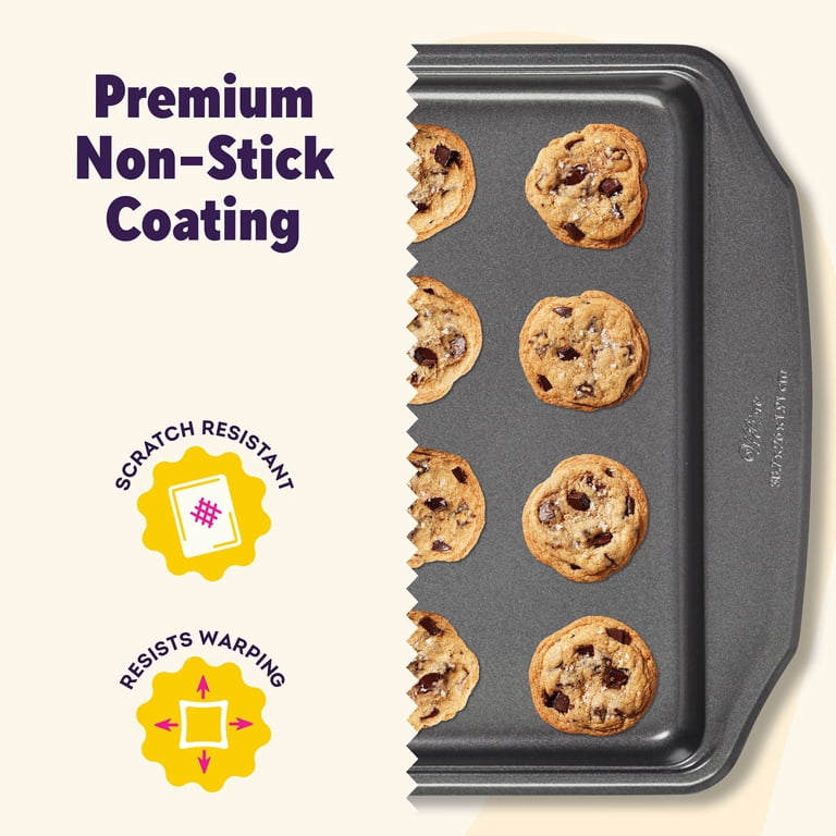 Premium Steel Non-Stick Cookie Sheet With Handles photo 4