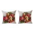 thumbnail image 3 of Moyic Funda de cojín de Navidad de 18 , funda de almohada, sofá cama cuadrado festivo, decoración del hogar, Navidad Type7 NO7, 3 of 6