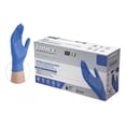 thumbnail image 3 of Guantes descartables antideslizantes Ammex color azul talle G de nitrilo x 100 unidades, 3 of 8