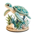 thumbnail image 2 of Ocean Turtle Craft Kit for Adults, Featuring Premium Bead & Board Diy Art Set, Vibrant Bead Animal Making Kit for Home Decor & Beach-Themed Wall Hanging, Unique Gifts for Women, 2 of 5