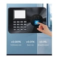 thumbnail image 3 of Time Clock,2.4" Face Recognition/Fingerprint/Passwork Attendance Biometric Machine System Employee Keypad Electric Time Clock Recorder, 3 of 4