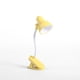 thumbnail image 2 of Cateissary Luz de lectura Clip ajustable lámpara de de escritorio lámpara de batería alimentada por batería Camping abrazadera portátil luz Iluminación y accesorios Amarillo 10B, 2 of 6