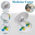 thumbnail image 1 of Awdenio New Creative Circular Medicine Cutter Medicine Dispenser Medicine Shredder, 1 of 9