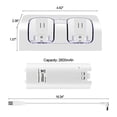 thumbnail image 1 of Station de Charge Compatible pour Télécommande avec Indicateur LED, Double Batteries Rechargeables, 1 of 9