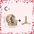 thumbnail image 2 of FastXmas Mother's Day Wooden Sign Table Decoration -Thank You Mom Gifts-Office Home Desk Decor Sign for Mom-Mother's Day Christmas Thanksgiving Birthday Gift for Mom-Home Office Decor, 2 of 4