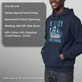 thumbnail image 6 of Men's Lilo & Stitch Not Lazy, Saving Energy  Pull Over Hoodie Navy Blue 3X Large, 6 of 9
