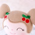 thumbnail image 3 of Gloveleya Baby Doll Girl Gifts Plush Toys Soft Dolls Baby Gifts Cherry Girl Red 14 Inches with Gift Box New, 3 of 11