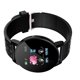 thumbnail image 5 of Smartwatch IP67 Reloj de pulsera resistente al agua Reloj de pulsera con correa de silicona Reloj de pulsera unisex para fitness, negro Inevent EL001369-01B, 5 of 7