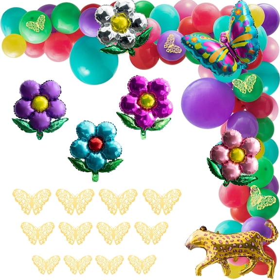 Grobro7 Party Balloon Chain Kit Latex Balloons for Birthday Decor,105 Count