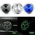 thumbnail image 4 of HongHeng 4 Inch Dashboard Fluorescent Clock - Mini Car Clock - Attaches To the Dashboard of A Car Or Truck and Has A Mini Car Clock ., 4 of 4
