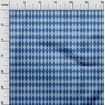 thumbnail image 2 of oneOone Cotton Silk Blue Fabric Argyle Check Sewing Material Print Fabric By The Yard 42 Inch Wide, 2 of 4