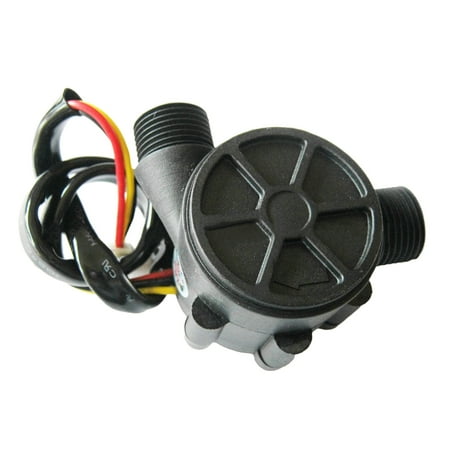 

FAIOIN M16x1.25 Quick Connect Hall Effect Sensor Flowmeter Water Flow Sensor Flow Counter Meter 1-20L/min