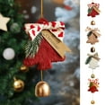 thumbnail image 6 of Tunhigl Festive Christmas Tree Ornaments Pendants - Flocked Car & Scene Decorations, Holiday Prop Decor for Indoor/Outdoor Spaces, Perfect Christmas Gift Brown, 6 of 7