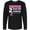 AB-Black, variant on Inktastic Breast Cancer Survivor 2 Years and Running with Pink Ribbon Long Sleeve T-Shirt