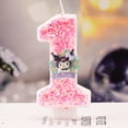 thumbnail image 5 of Sanrio Hello Kitty Kuromi Number Birthday Candle Cinnamoroll Digital Candles Birthday Cake Decoration Anniversary Party Candles, 5 of 5