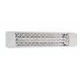 thumbnail image 2 of Eurofase Heating - 4000 Watt Electric Infrared Dual Element Heater-277 Voltage-White Finish-Chevron Decorative Fascia, 2 of 6