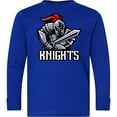 thumbnail image 3 of Inktastic Knights Long Sleeve Youth T-Shirt, 3 of 5