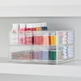 The Home Edit Clear Plastic Large Storage Bin