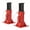 Red, variant on 2 Pack Heavy-Duty 22-Ton Pin Lock Jack Stands, 11-18.5 Inch Quick-Adjust Height, Professional Garage Equipment for Supporting Trucks, RVs, Trailers & Automotive Vehicles