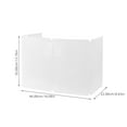 thumbnail image 2 of unbranded Protector De Escritorio Para Hogar Panel Divisor Fácil De Instalar Y Remover Barrera Antipolvo, 2 of 8