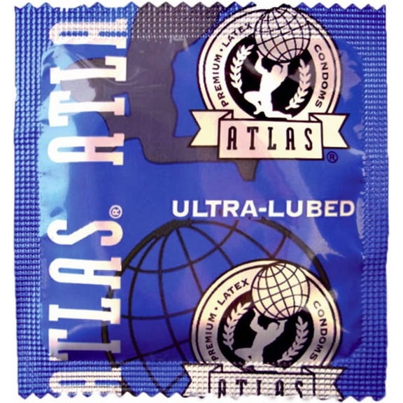 Atlas Ultra-Lubed Condoms 12 Pack