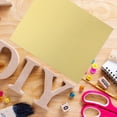 thumbnail image 4 of HEATSHAKING 10Pcs Golden Metallic Craft Paper Sheets for Printing Folding and Decorative Use, 4 of 8