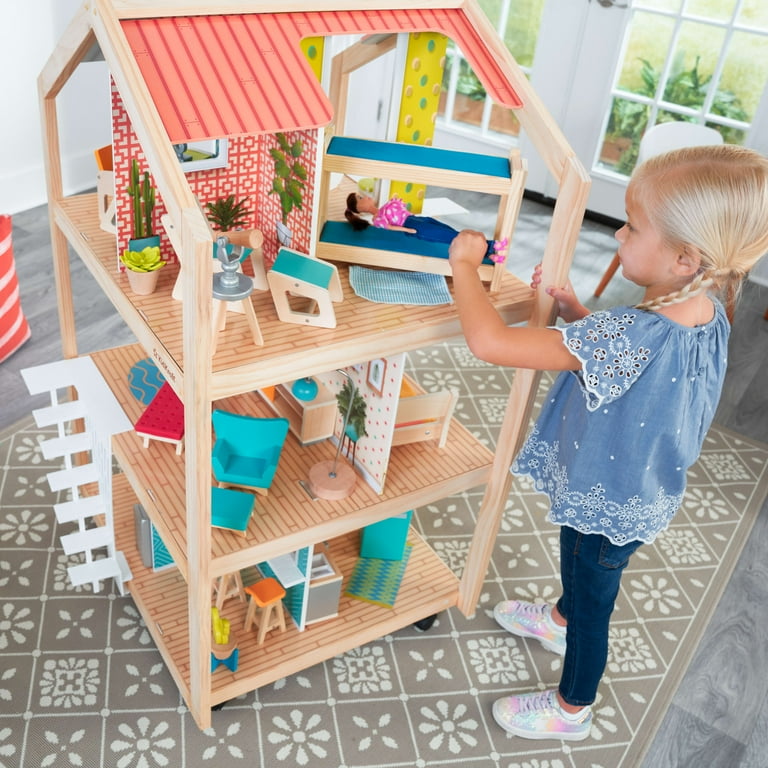 So Stylish Mansion Dollhouse - Boho Naturals