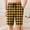 Yellow 2, variant on Men's Swim Trunks Athletic Bathing Quick Dry Plaid Print Drawstring Elastic Waist Beach Shorts with Pockets Hot Pink XXL
