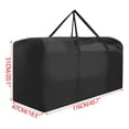 thumbnail image 2 of Talqzovs 3ft/4ft/5ft Christmas Tree Storage Bag , Black Christmas Tree Storage Bag Made From Durable Fabric, 2 of 5