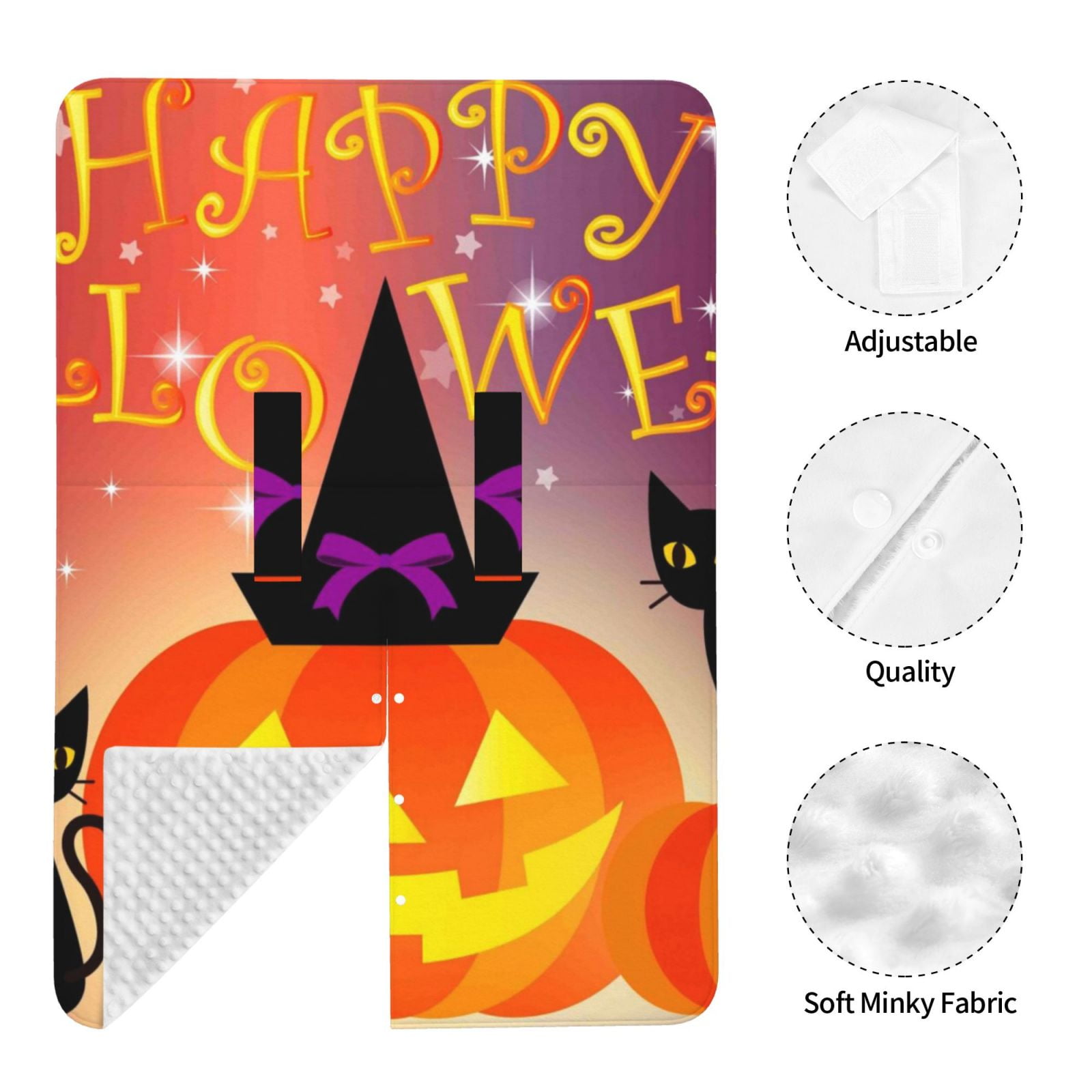 Naloa Halloween Baby Car Seat Cover, Breathable Baby Carrier Cover, Multiuse Baby Carrier Cover & Nursing Breastfeeding Cover