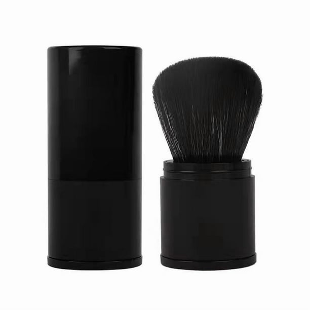 Set de brochas de maquillaje telescópicas, brochas para rubor en polvo, brochas portátiles para rubor en polvo, aplicador compacto de maquillaje cosmético, brocha