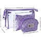 thumbnail image 5 of Bolsa de maquillaje transparente NQ PVC impermeable para mujer viaje almacenamiento vacaciones, 5 of 5