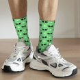 thumbnail image 6 of Rateoe alien cartoons for Women Casual Calf Socks - Cute Crew Socks - Thin Soft Above Ankle Socks Size 5-11, 6 of 6