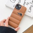 thumbnail image 1 of 2024 Winter Down Jacket 3d The Puffer Soft Cloth Phone Case ,3d Cute Shockproof Cover Case For Iphone 13/iphone 14/iphone 15, 1 of 5