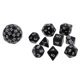 thumbnail image 4 of Juego de Dados Digitales de 10 Piezas Sunnimix para Juego de Rol Negro, 4 of 8