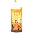 thumbnail image 2 of Lámpara de Navidad Yotijar Luz de velas sin llama decoración de escritorio 23 cm, 2 of 9