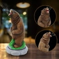 thumbnail image 3 of Cheers US Bear Incense Burner Cone Incense Holder Resin Censer Incense Ash Catcher Incense Cones Set Incense Bricks Home Decor Figurine Accessory Gift Ideas for Office Yoga Studio, 3 of 7