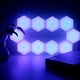 thumbnail image 4 of Muyoka 10PCS Hexágono Luz Color Carga DIY Lámpara de pared LED USB Powered RGB Honeycomb Light Control táctil y control remoto LED Lámpara cuántica para sala de juegos Dormitorio Decoración Muyoka Hogar, 4 of 7