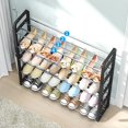 thumbnail image 4 of Simple Multi-Layer Assembly Shoe Rack, Household Door Dustproof Shoe Cabinet, Dormitory Shoe Storage Organizer,Small, 4 of 7
