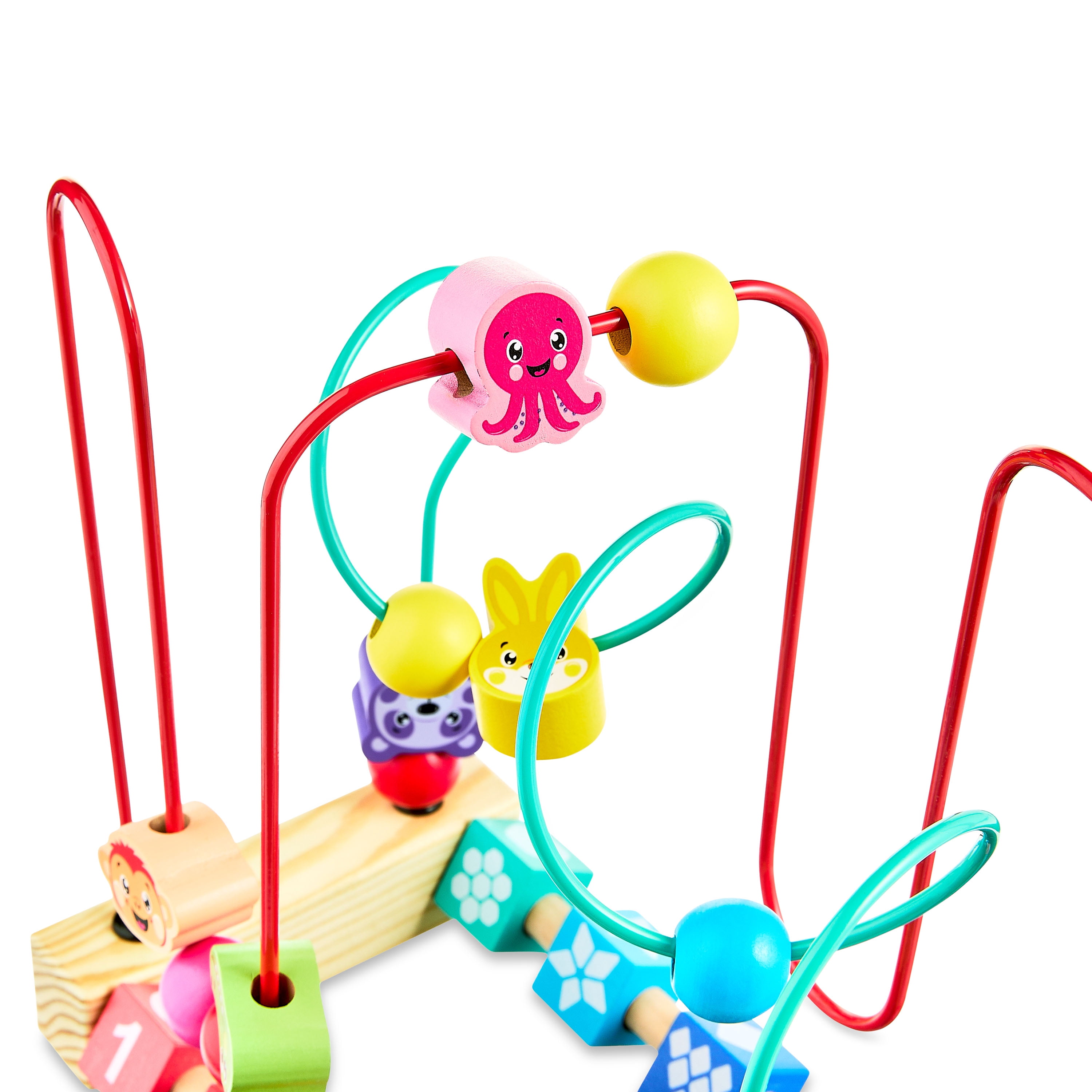 Spark Create Imagine Wooden Bead Maze, Baby and Toddler Toys  (图4)