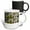 Multicolor, variant on 3drose, Levissihan Kayakoy Historical Hillside Houses Art, 11oz Two-tone Black Mug