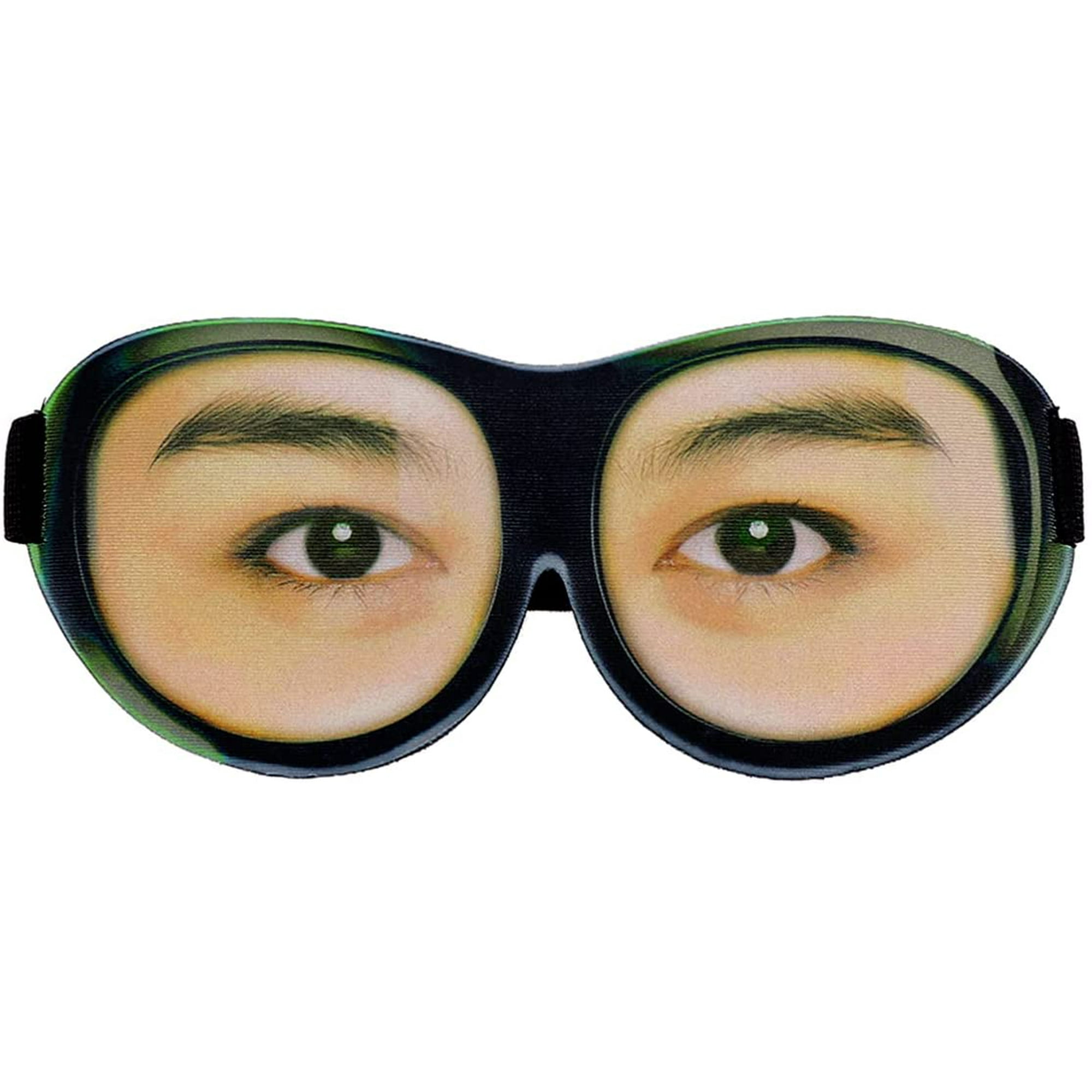 Soft Plush Sleeping Mask Funny 3D Sad Frog Eye Sleep Mask Padded