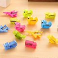 thumbnail image 3 of 50 pcs Pencil sharpeners in bulk, cartoon animal shaped, small pencil sharpeners in bulk, plastic, single hole, manual, 3 of 4