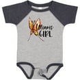 thumbnail image 3 of Inktastic Illinois Girl- Butterfly Girls Baby Bodysuit, 3 of 5