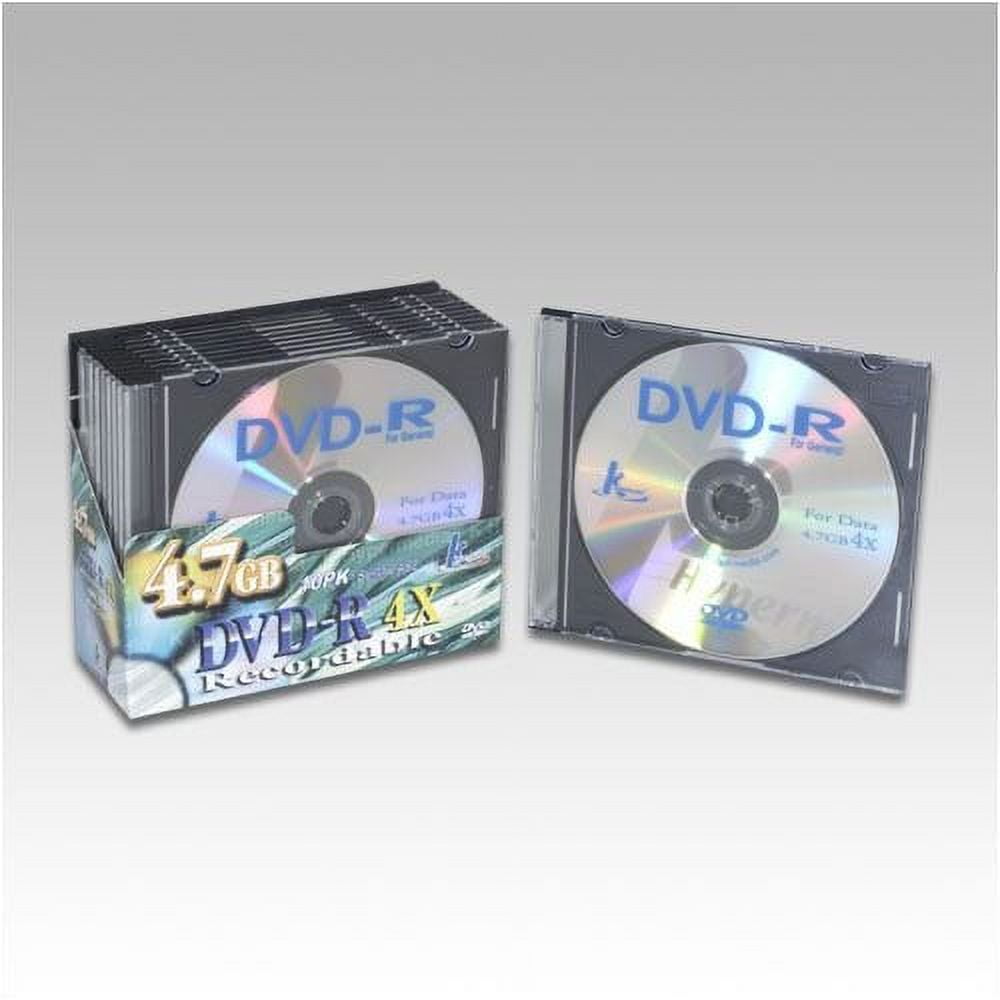 KHypermedia - 10 x DVD-R - 4.7 GB 4x - slim jewel case