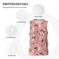 thumbnail image 3 of Sikiie Rose Flowers Basketball Jersey Reversible Men's Mesh Athletic Sports Shirts Training Practice S-4XL4X-Large, 3 of 6