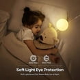 thumbnail image 2 of Night Light for Children, USB Rechargeable Bedside Lamp, Baby Night Light with Dimmable Warm Light & 7 Color Light, 2 of 5
