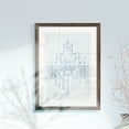 thumbnail image 3 of Chandelier Draft I - Barnwood Framed Print - 18 x 24 - Walnut, 3 of 4